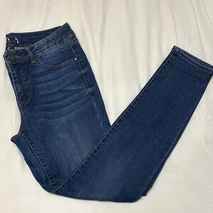 Rewash High Rise Dark Blue Women's Jeans